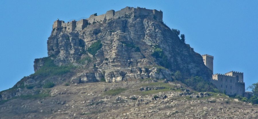 Castle of Venus on Sicily in Italy