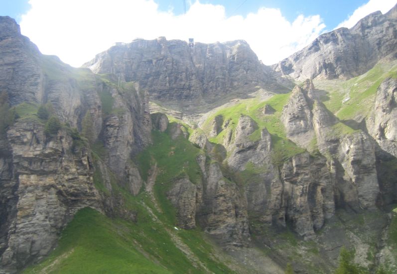 Gemmi Pass in the Bernese Oberlands