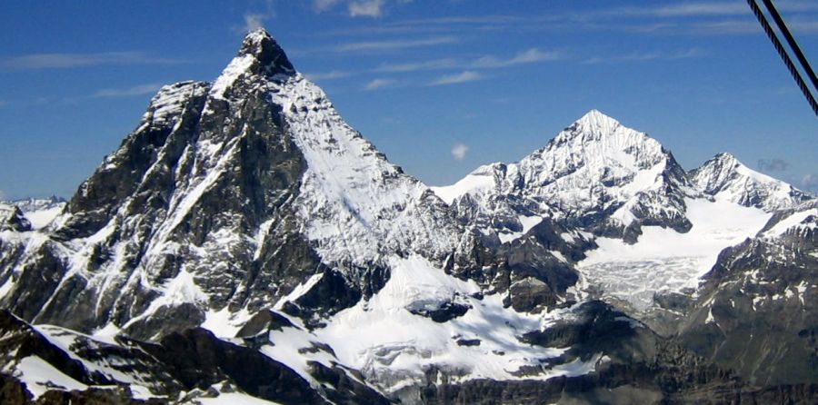 Matterhorn and Dent D'Herens