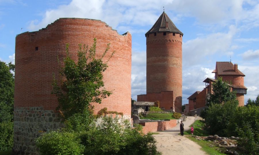 Turaida Castle at Sigulda in Latvia