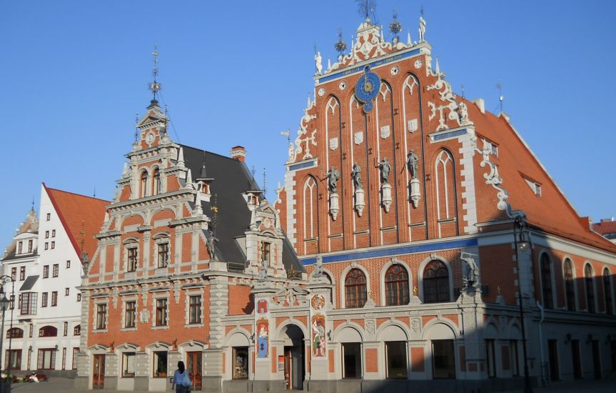 House of the Blackheads in Riga - capital city of La