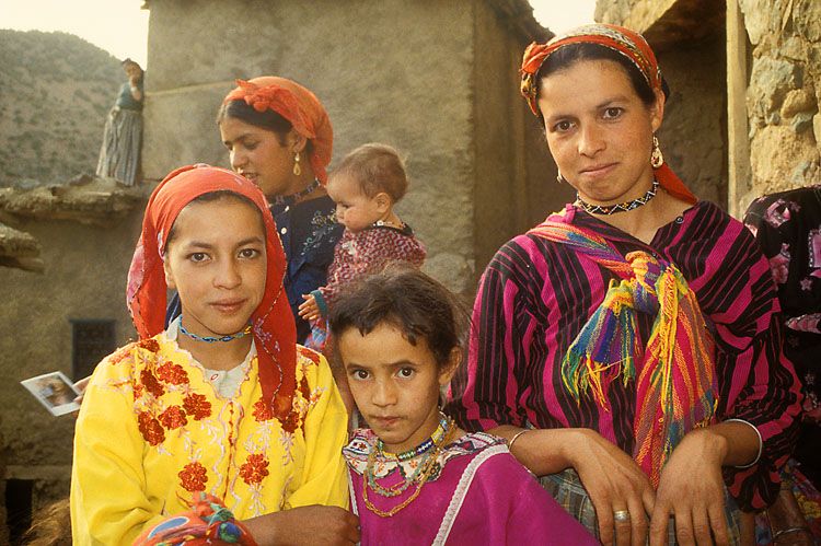 Berber People in Morocco
