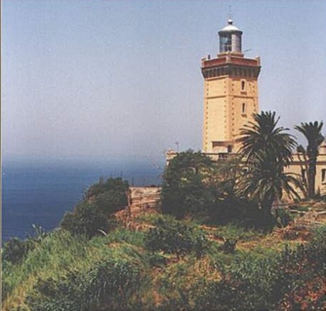 Cape Spartel on the NW coast of Morocco