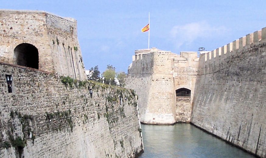 Moat and Walls of Ceuta