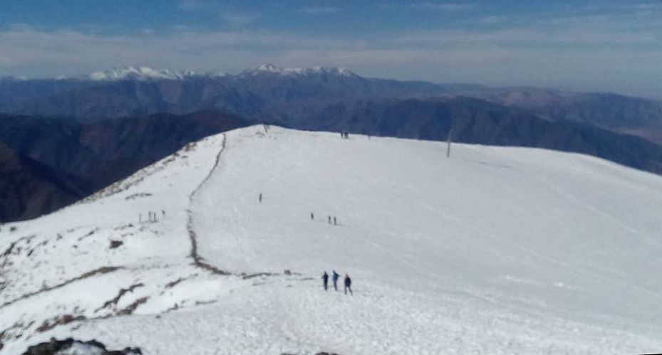 Ski slopes on Djebel Okaimeden in the High Atlas of Morocco