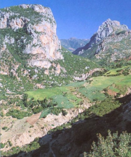 Rif Mountains in Northern Morocco