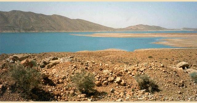 Lake in the Ziz Valley
