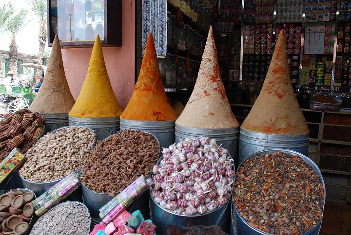 Marrakesh - djma el fna - market stall