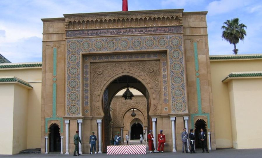 Royal Palace in Rabat - capital city of Morocco