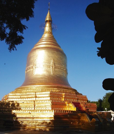 Lawkananda Kyaung in New Bagan in central Myanmar / Burma
