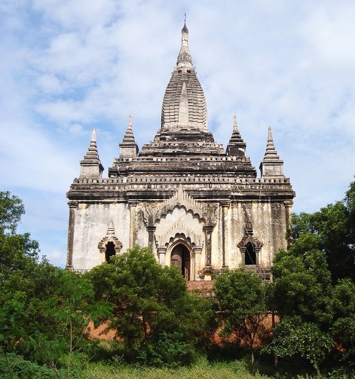 Temple in Bagan in central Myanmar / Burma