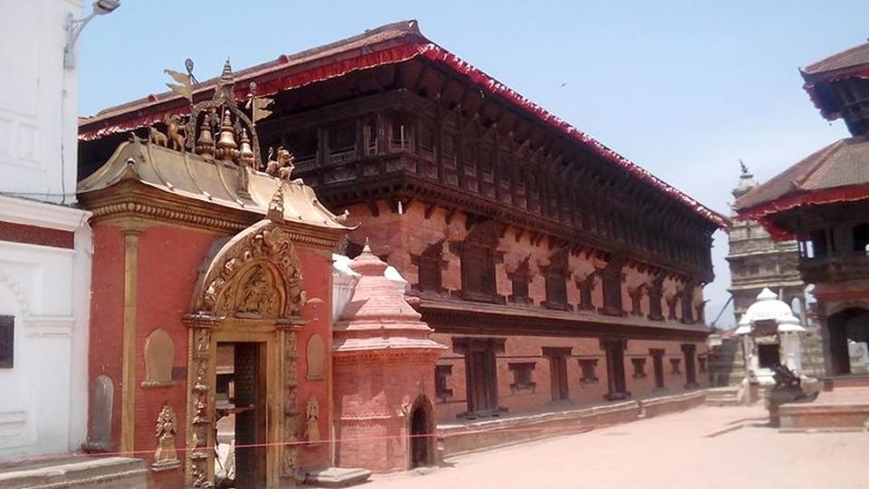 "55 Windows Palace" in Bhaktapur in Kathmandu Valley of Nepal