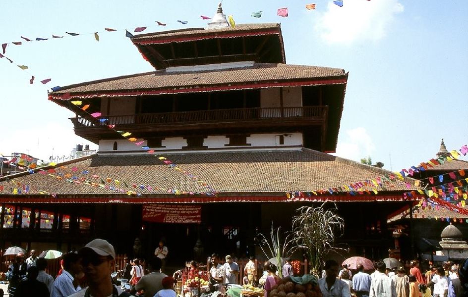 Kasthamandap Temple in Durbar Square in Kathmandu