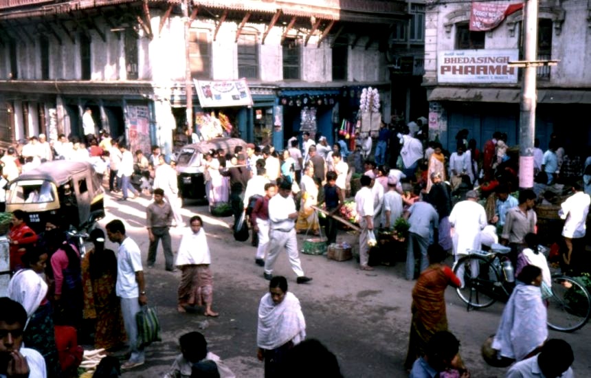 Street Market near Asan Toll in Kathmandu