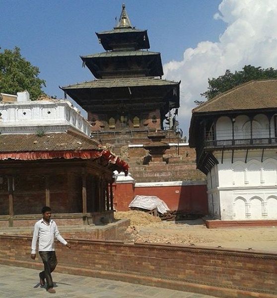 Temple at Hanuman Dhoka in Kathmandu