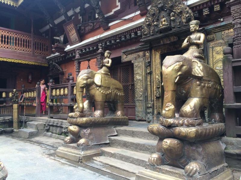 Golden Temple in Patan