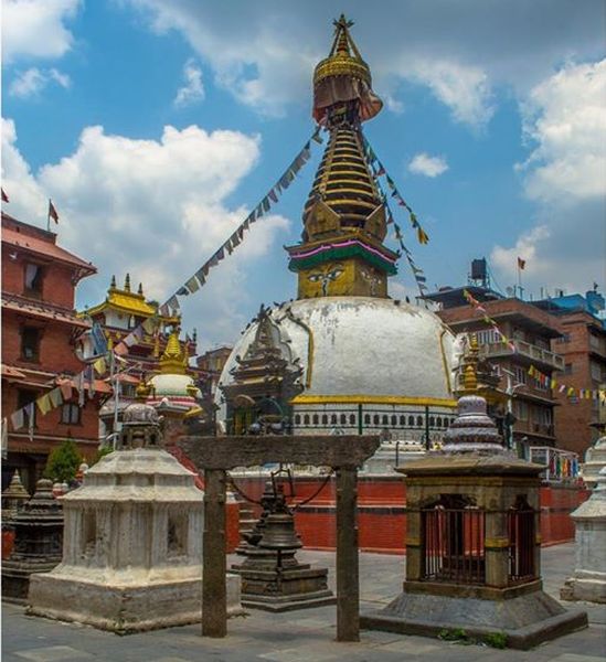 Buddhist Stupa at Tahity in Kathmandu