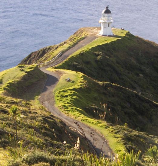 Lighthouse at Cape Reinga on the "Tail of the Fish"