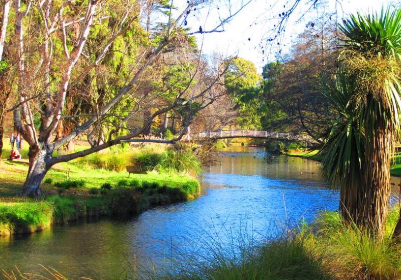 Avon River Park in Christchurch