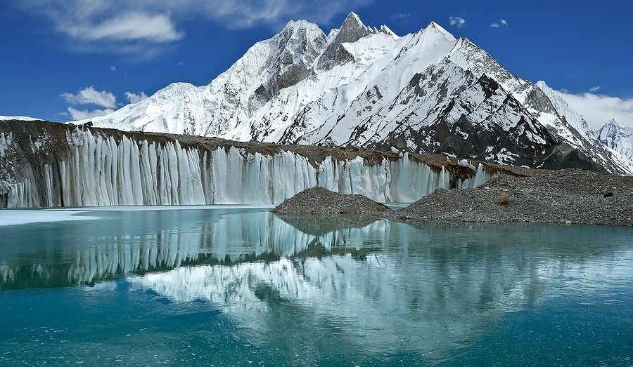 Baltoro Glacier in the Pakistan Karakorum