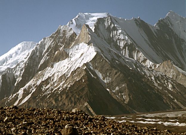 The Seven Thousanders - Chogolisa ( 7668m ) in the Karakorum Mountains of Pakistan