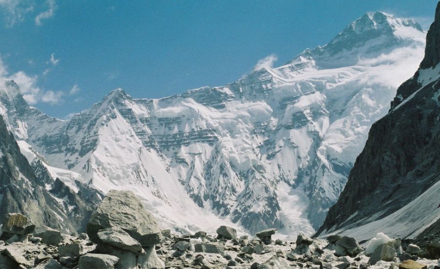 The Seven Thousanders - Kanjut Sar ( 7760m ) in the Karakorum Mountains of Pakistan