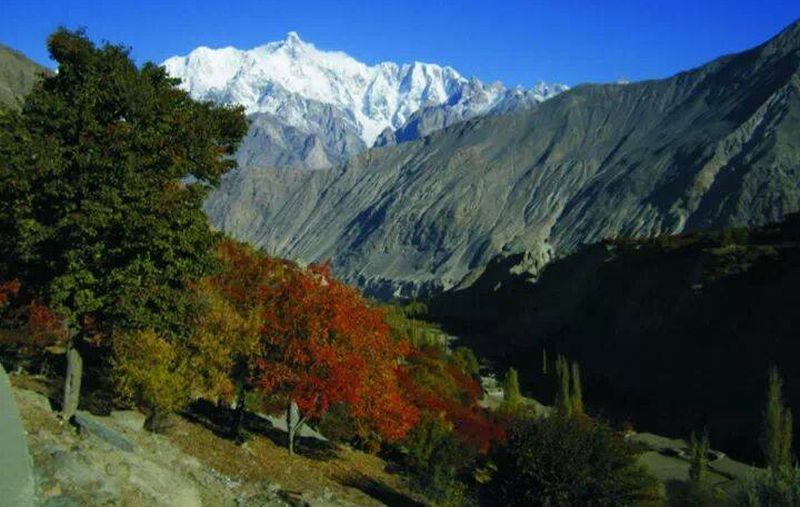 The Seven Thousanders - Ultar ( 7388m ) in the Karakorum Mountains of Pakistan