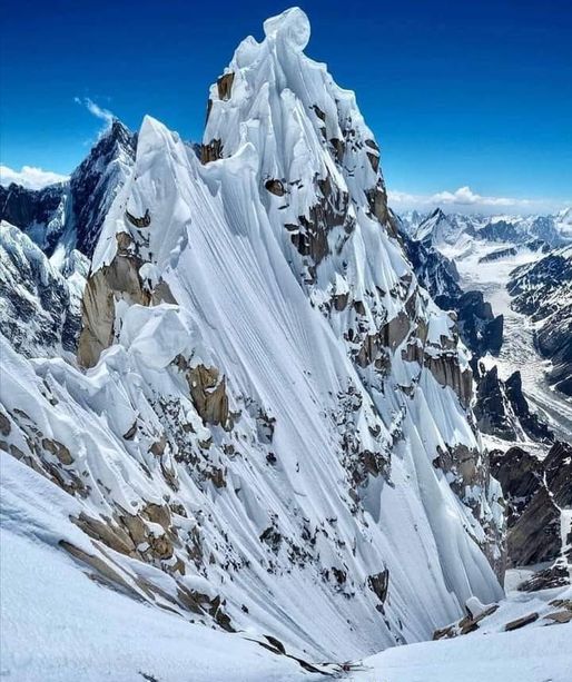 The Seven Thousanders - Link Sar ( 7041m ) in the Karakoram Mountains of Pakistan