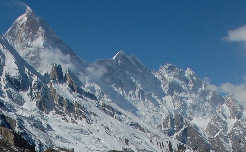 The Seven Thousanders - Mandu Peak ( 7127m ) in the Karakorum Mountains of Pakistan