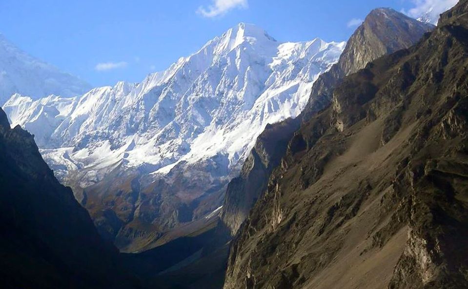 The Seven Thousanders - Rakaposhi ( 7788m ) in the Karakorum Mountains of Pakistan