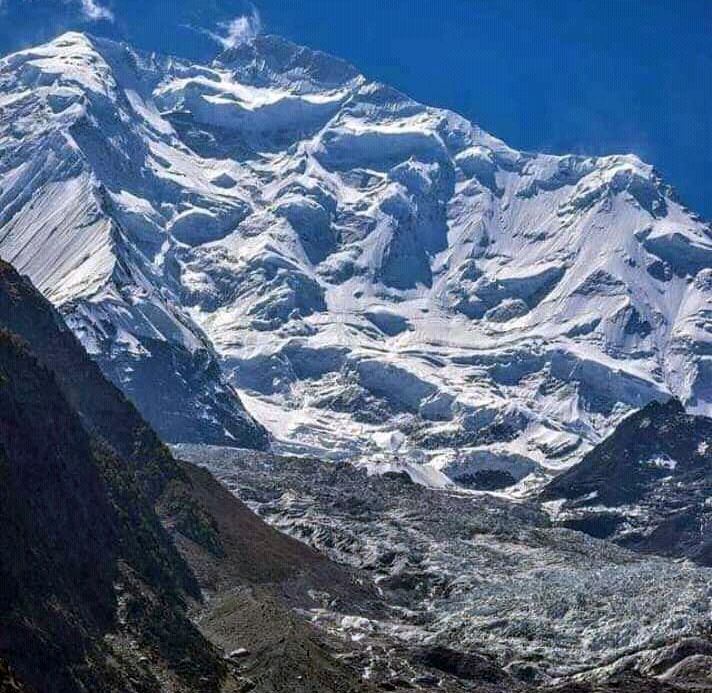 The Seven Thousanders - Rakaposhi ( 7788m ) in the Karakorum Mountains of Pakistan