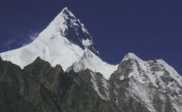 The Seven Thousanders - Shishpar ( 7611m ) in the Karakorum Mountains of Pakistan