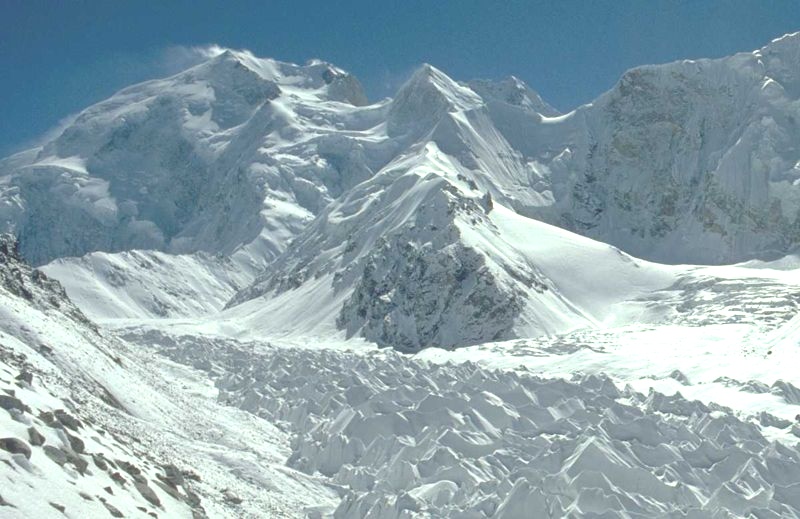 The Seven Thousanders - Skyang Kangri / Staircase Peak ( 7513m ) in the Karakorum Mountains of Pakistan