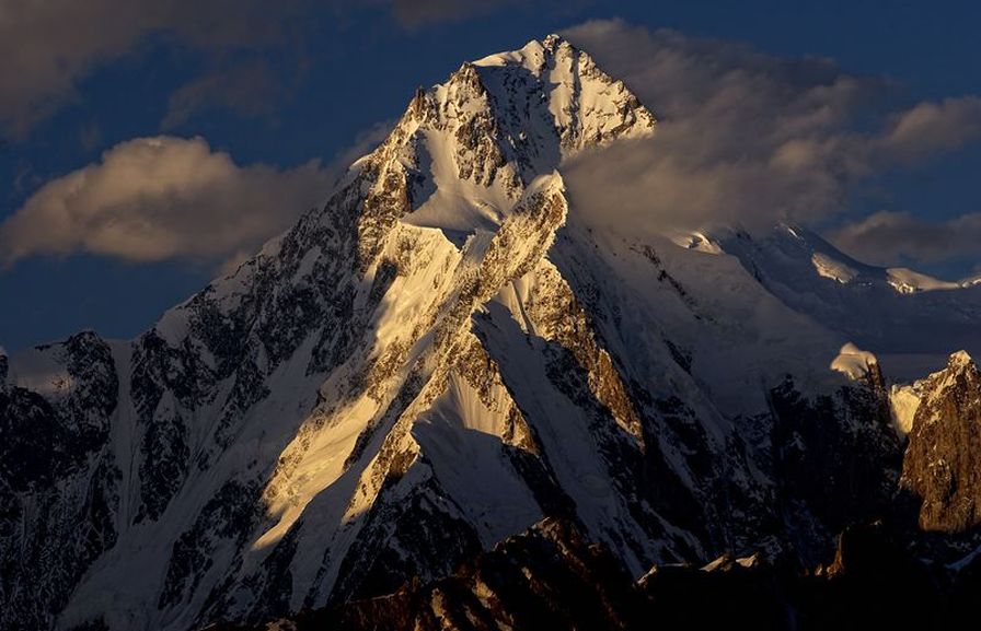 The Seven Thousanders - Trivor ( 7728m ) in the Karakorum Mountains of Pakistan