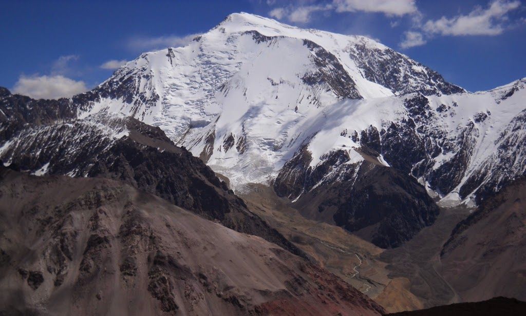 Cerro Mercedario in the Andes of Argentina