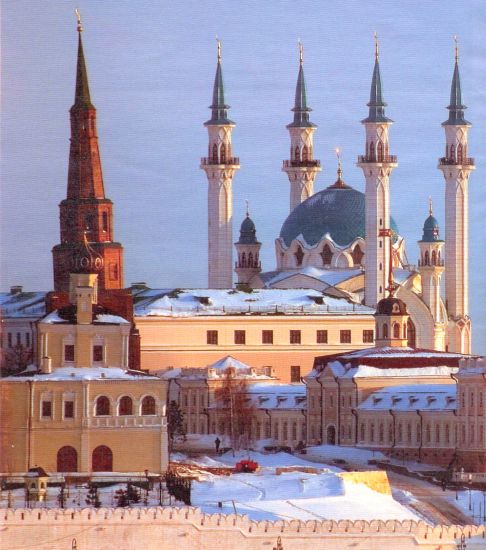 Qolsharif Mosque in Kazan, Tatarsan, Russia