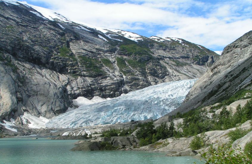 Nigardlsbreen Glacier in Norway