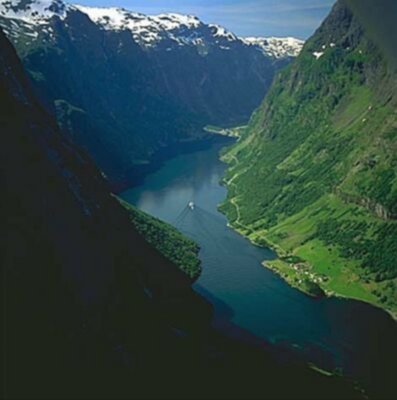 Sogne Fjord in Norway