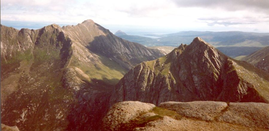 Goatfell and Cir Mhor in the Arran Hills