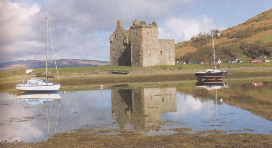 Lochranza Castle on the Isle of Arran