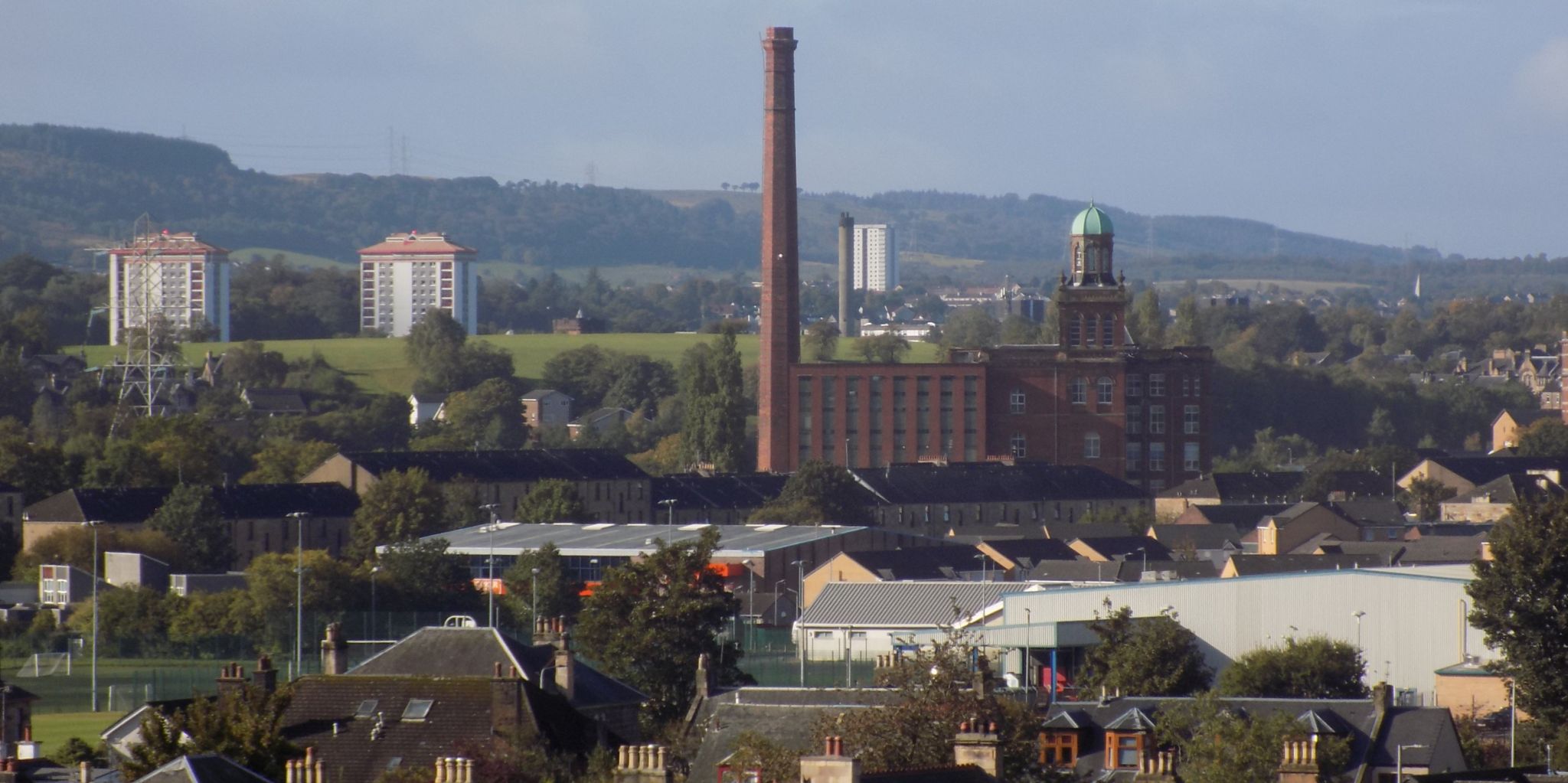 The Coats Factory from Barshaw Park