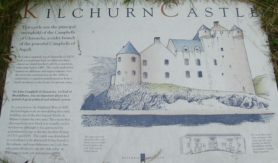 Information Display at Kilchurn Castle