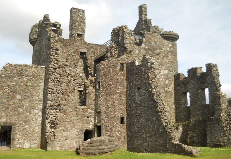 Interior of Kilchurn Castle