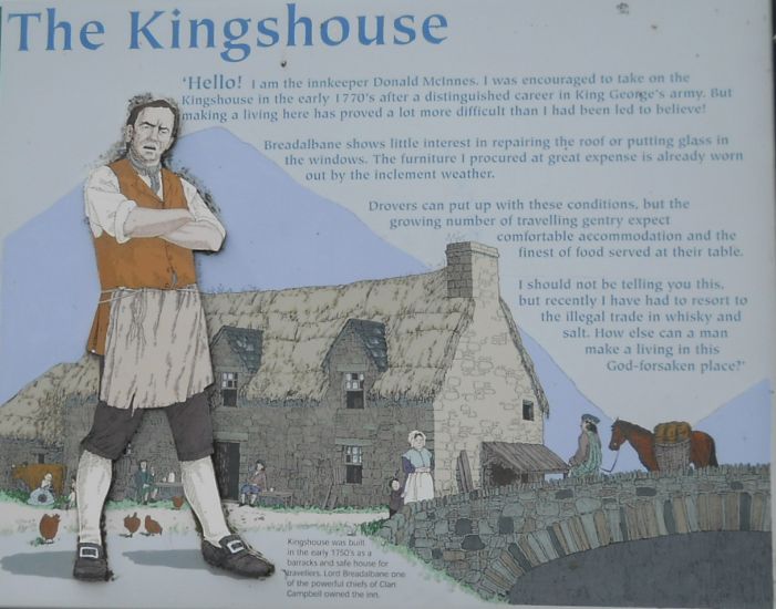 Kings House Inn in Glencoe in the Highlands of Scotland