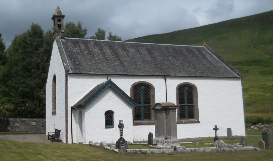 Church at Innerwick in Glen Lyon