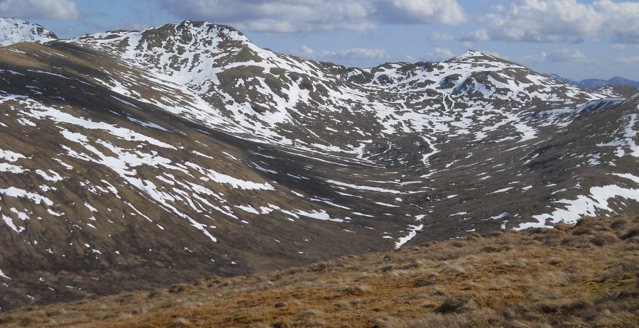 Tarmachan Ridge from Beinn nan Oighreag