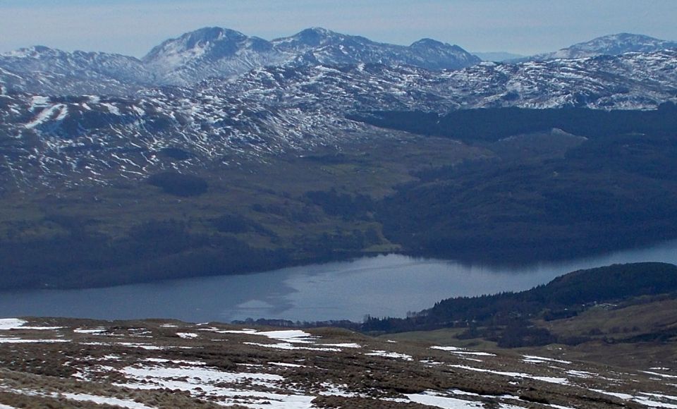 Meall na Fearna, Ben Vorlich, Stuc a'Chroin and Beinn Each above Loch Tay