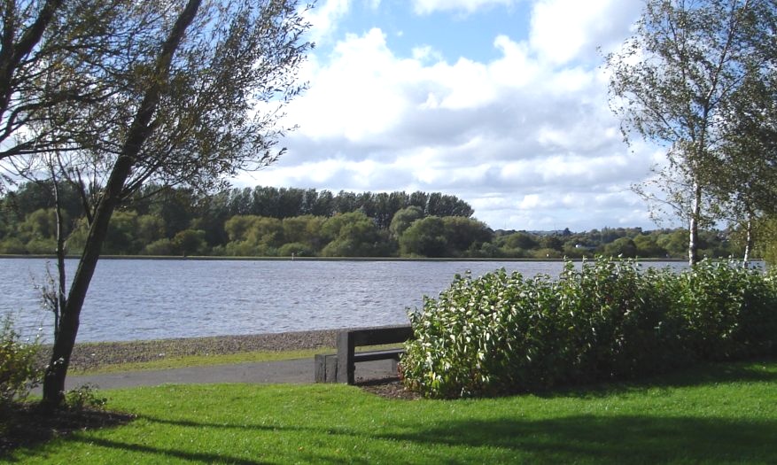 The loch in Strathclyde Country Park