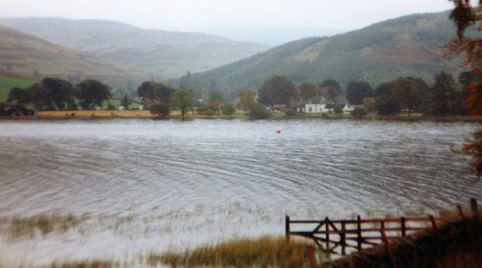 Saint Mary's Loch near Moffat on the Southern Upland Way