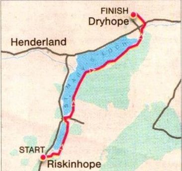 Route Description and map for Saint Mary's Loch